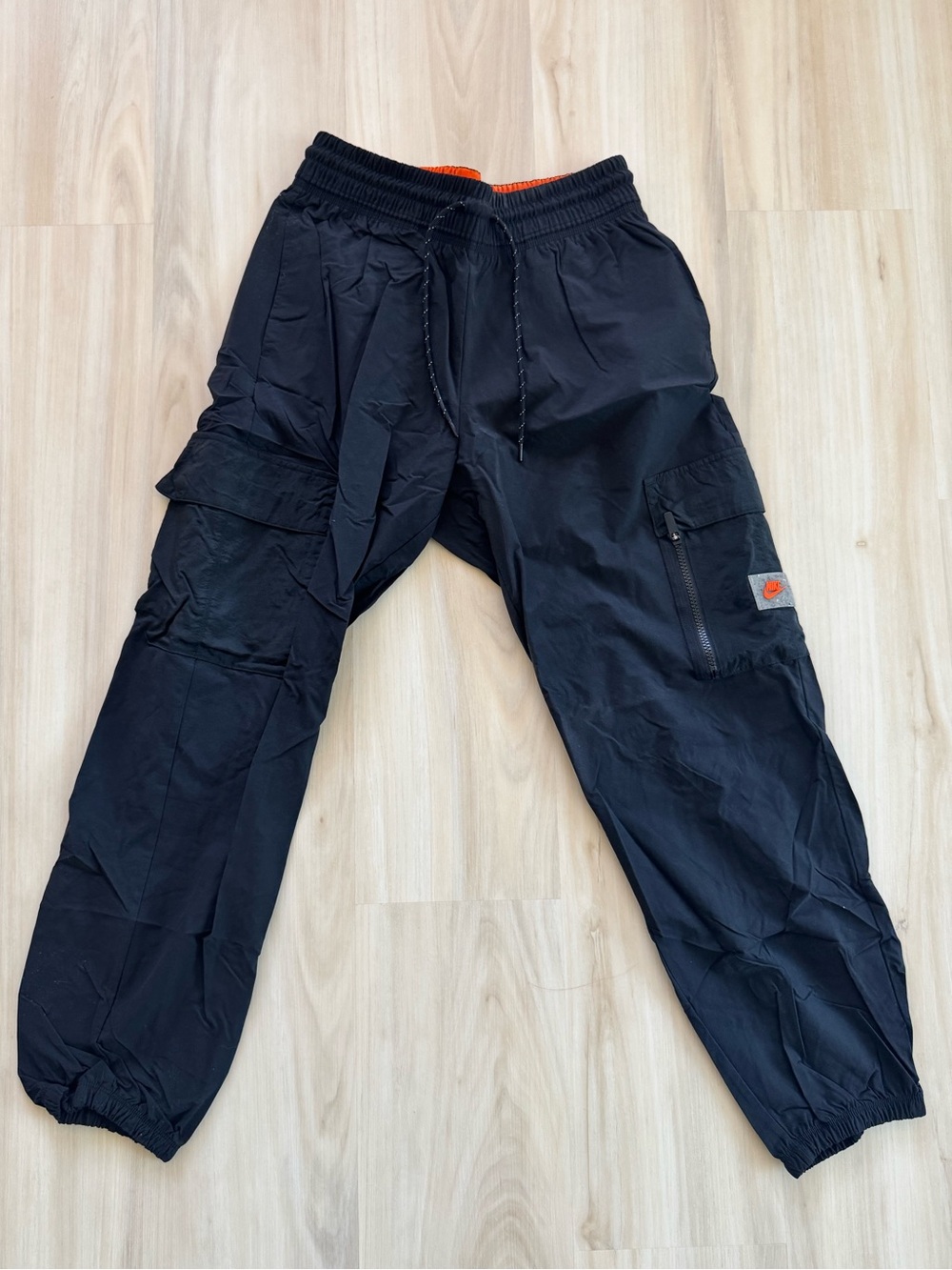 Nike Black Cargo Jogger Pants - Utility Style